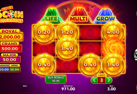 3 Super Coin Volcanoes