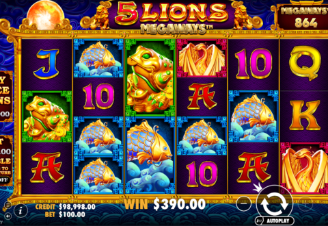 5 Lions Megaways