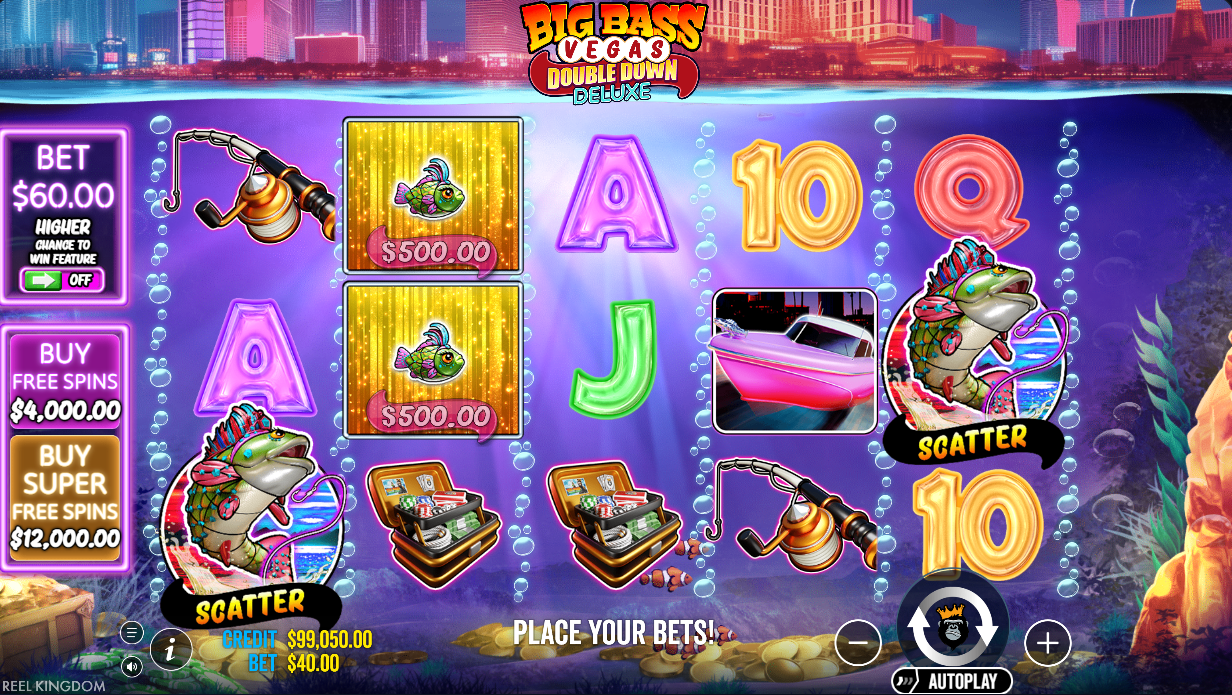 Big Bass Vegas Double Down Deluxe