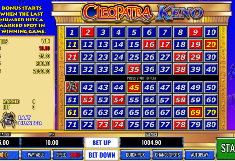 Cleopatra Keno