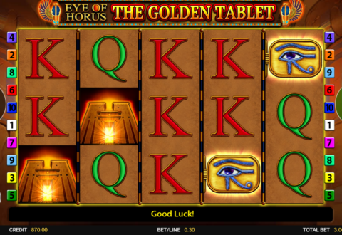 Eye Of Horus The Golden Tablet