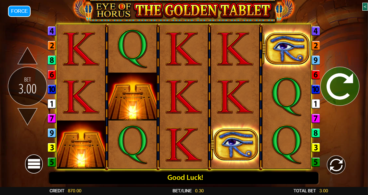 Eye of Horus The Golden Tablet