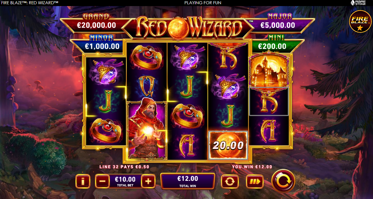 Fire Blaze: Red Wizard