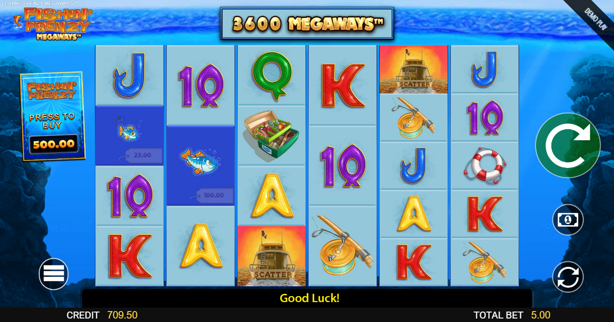 Fishin’ Frenzy Megaways