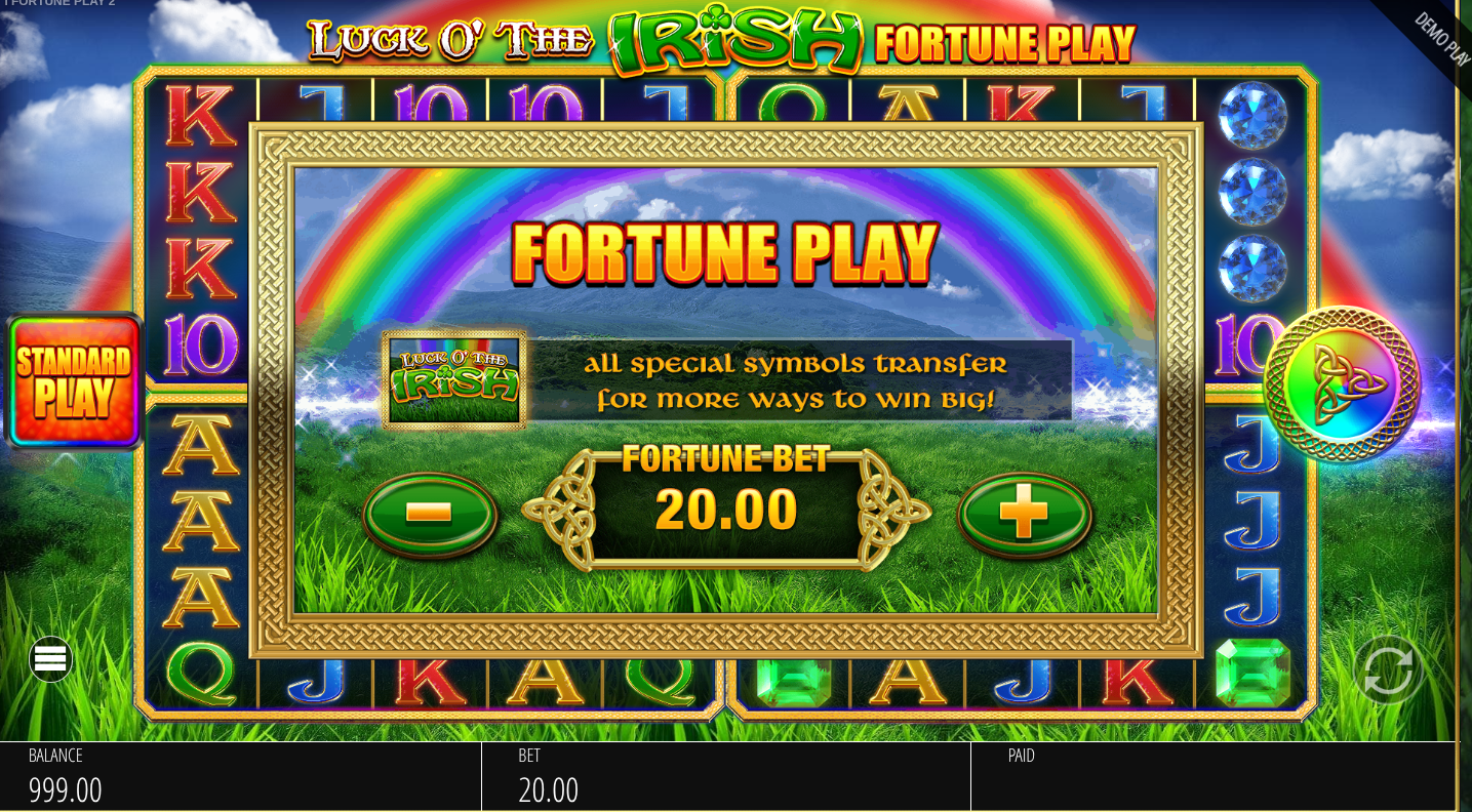 Fortune Play purchase screen