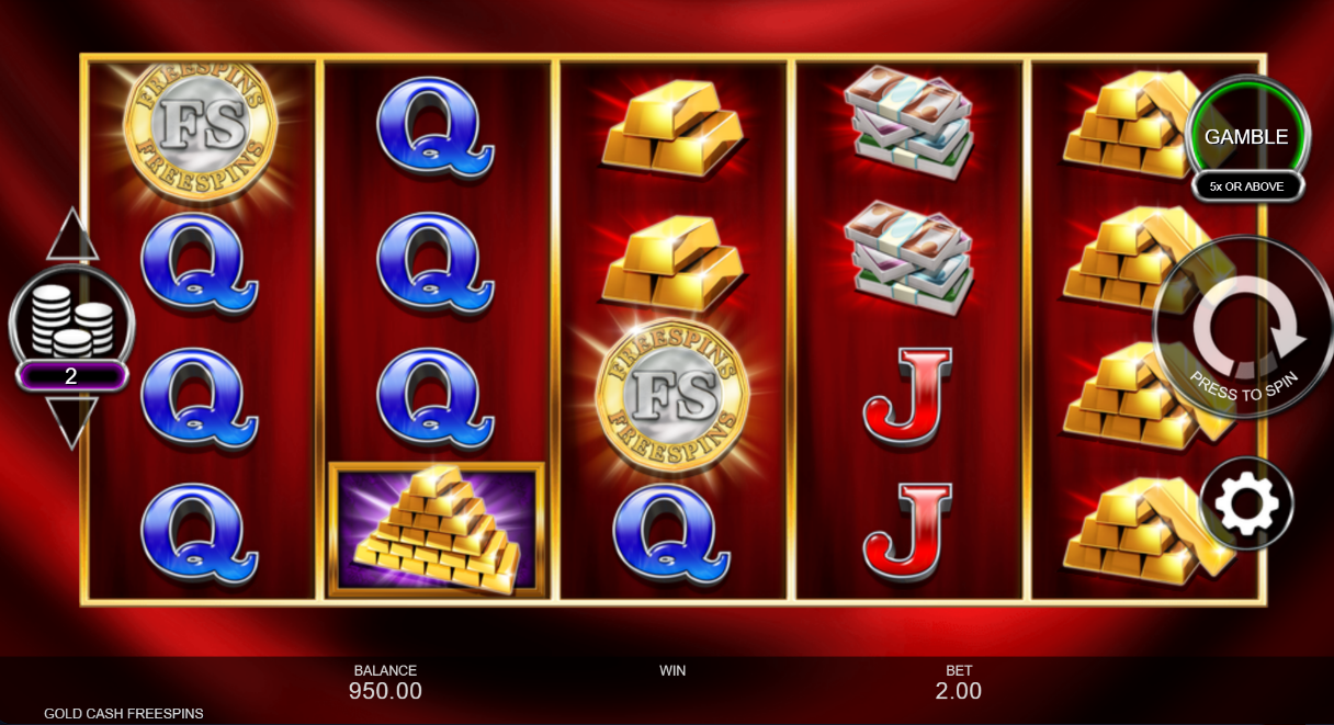 Gold Cash Free Spins