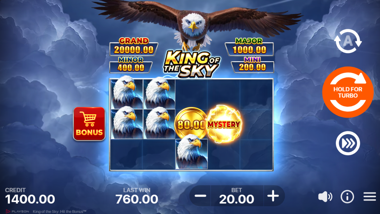 King of the Sky: Hit the Bonus