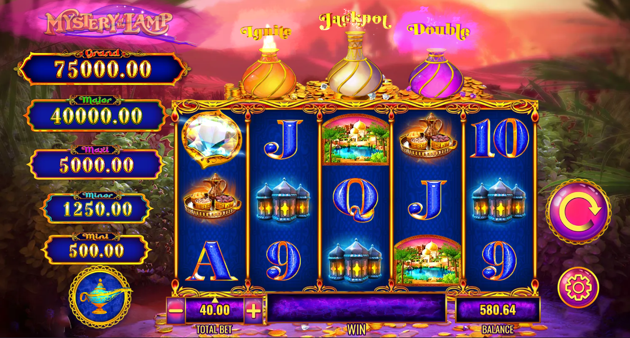 Mystery of the Lamp Treasure Oasis