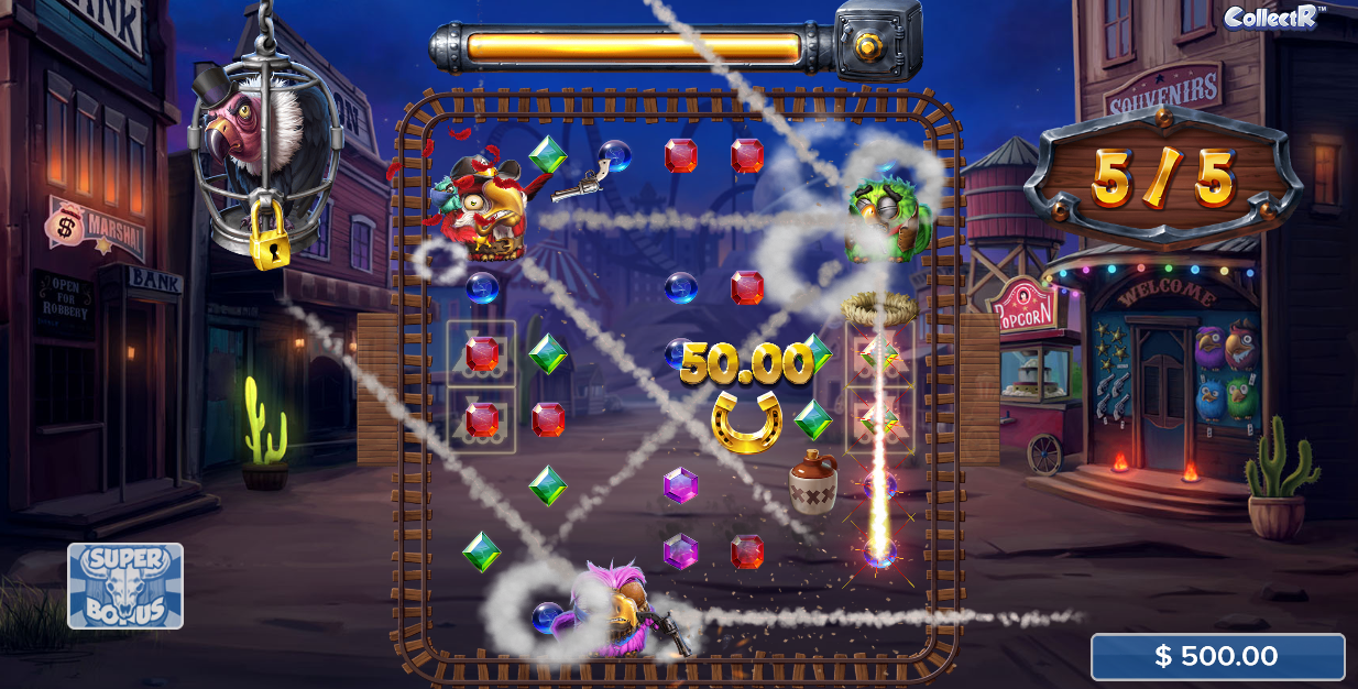 Pirots 3 Showdown feature