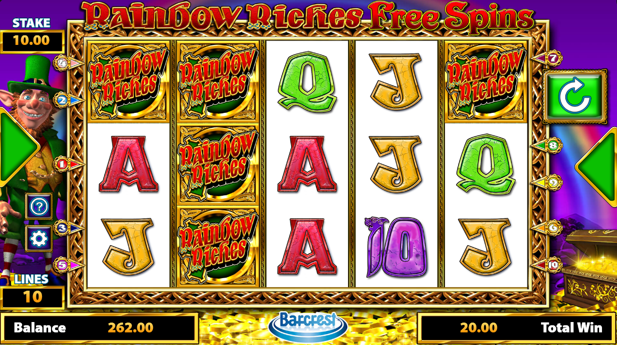 Rainbow Riches Free Spins