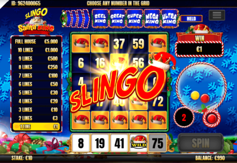 Slingo Santa King