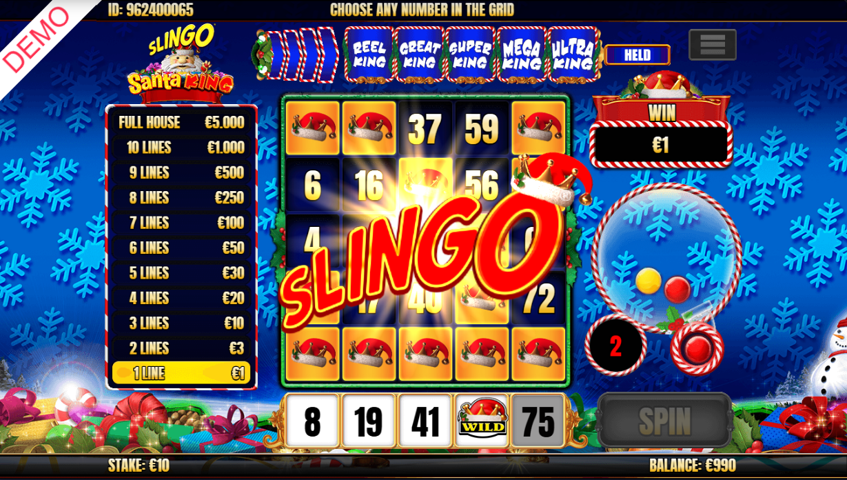 Slingo Santa King