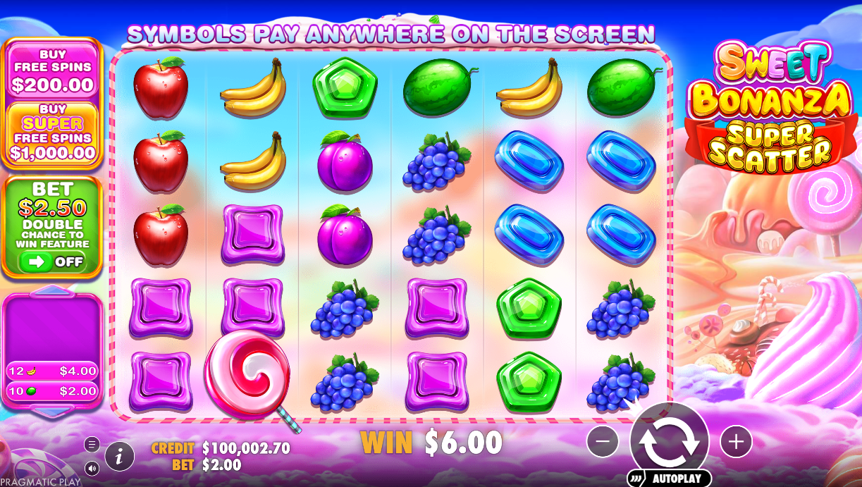 Sweet Bonanza Super Scatter