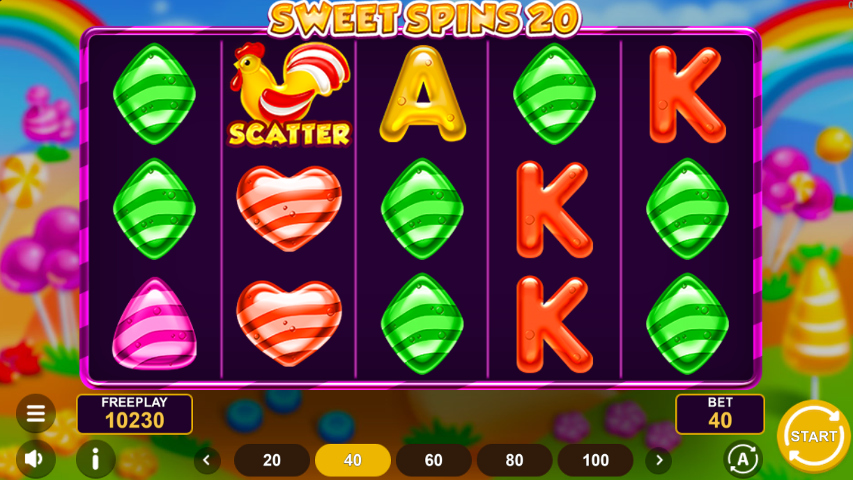 Sweet Spins 20