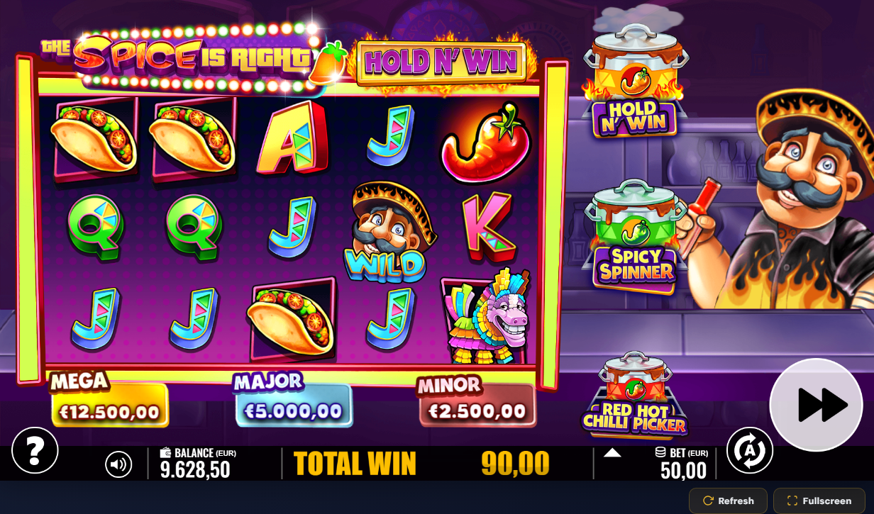 The Spice Is Right: Hold N’ Win