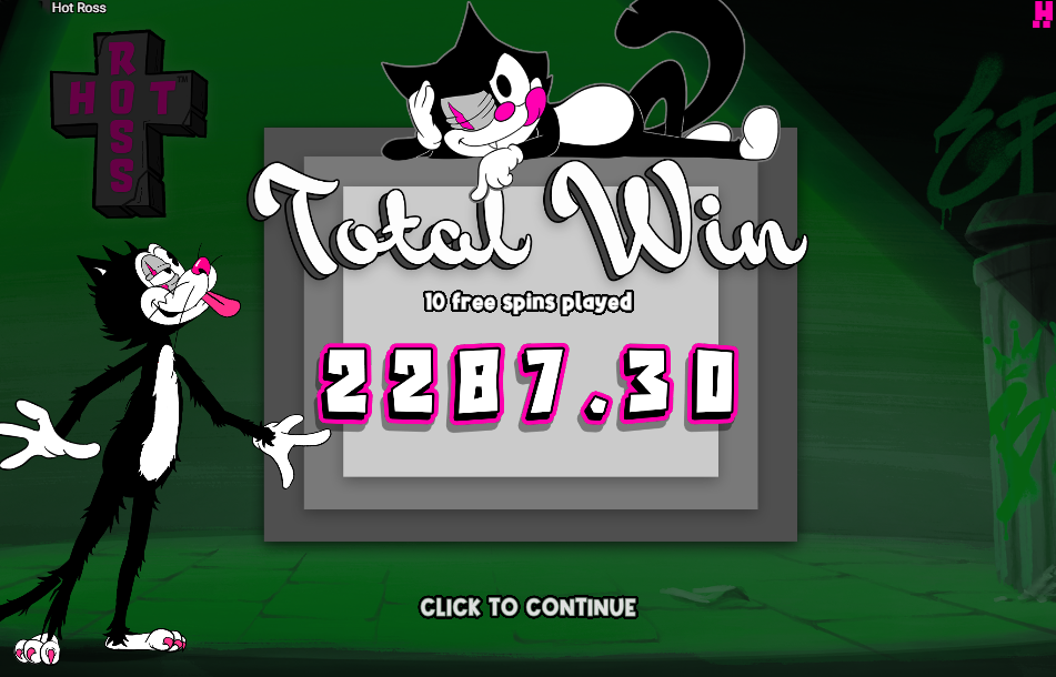 Bigg Boss Ross total win screen