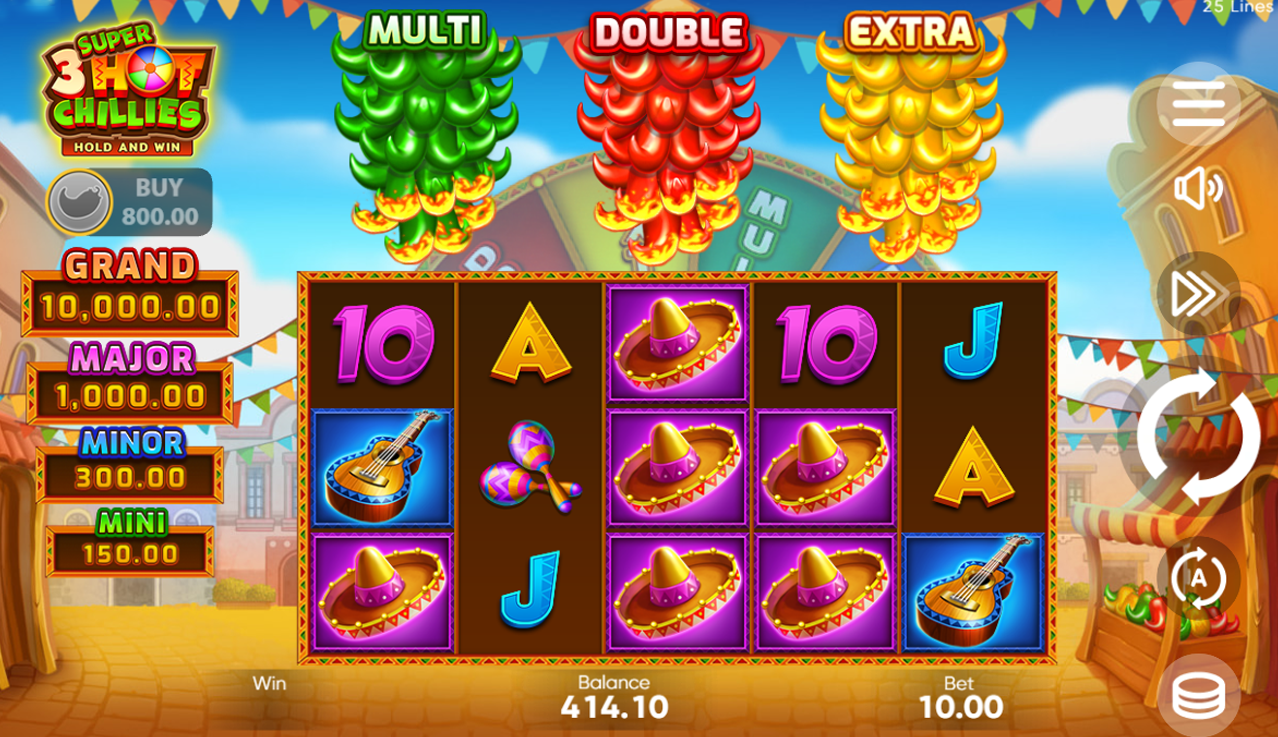 3 Super Hot Chillies