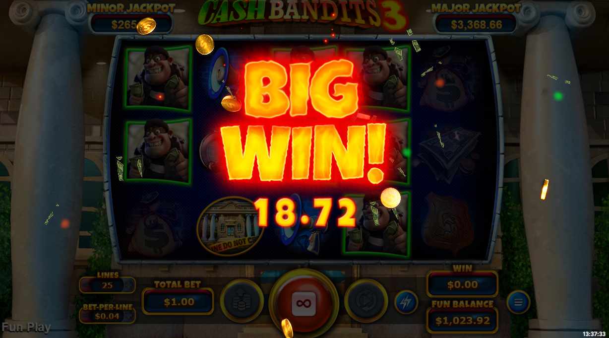 six robber wild symbols