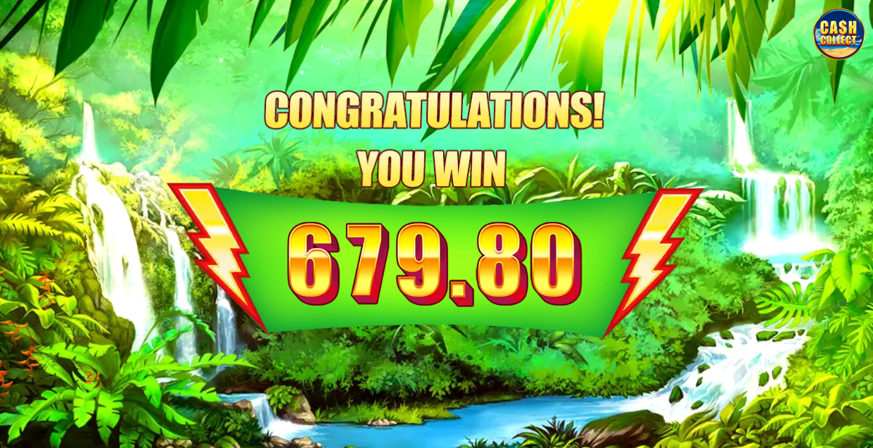 Free Games bonus win screen