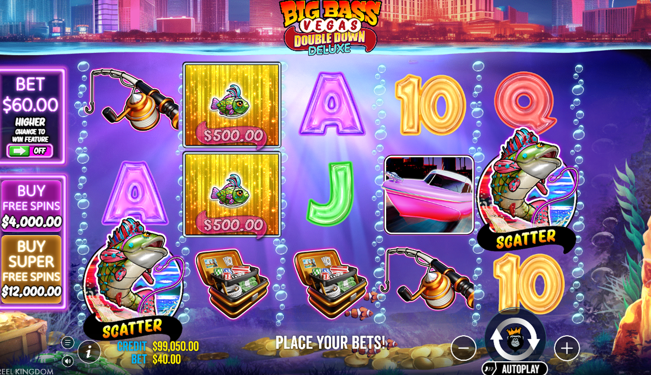 Big Bass Vegas Double Down Deluxe
