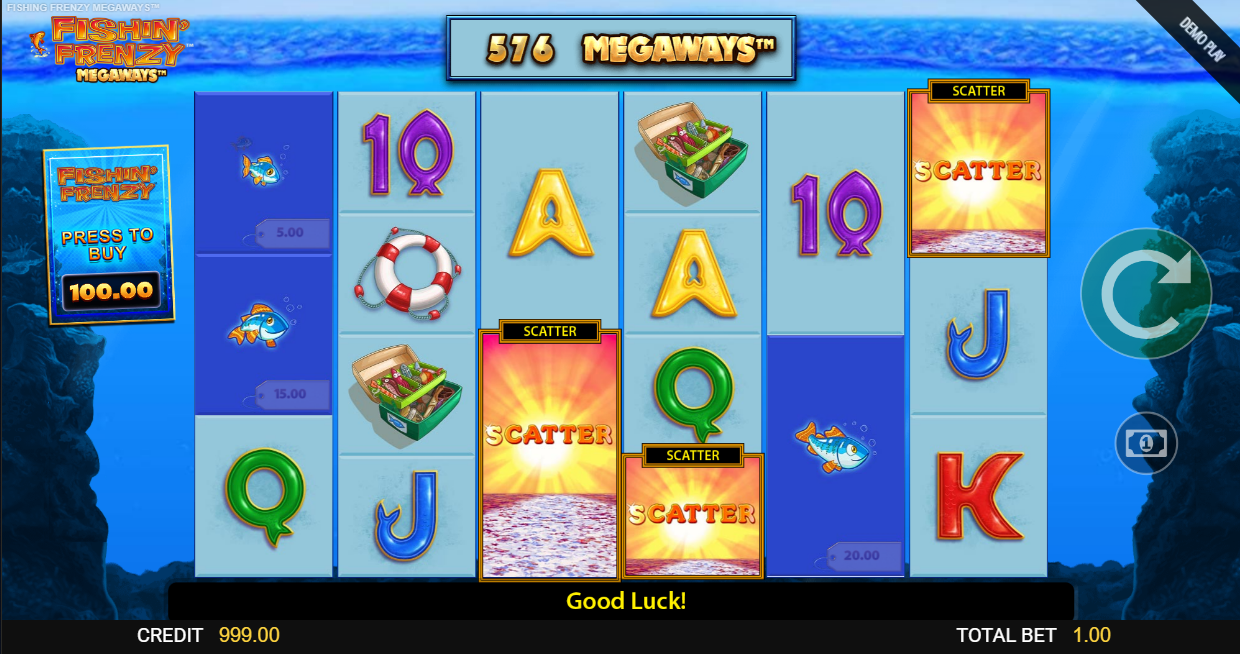 three boat scatter symbols