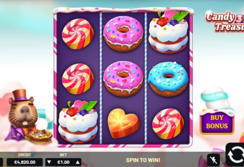 Candy Treasures 3 Reels
