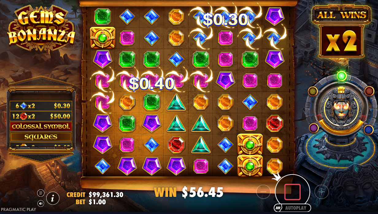 Gold Fever Level 1 showing x2 multiplier