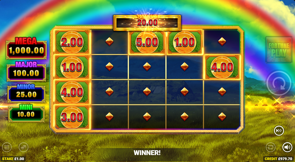 Money Spins active showing six coin values locked across the grid