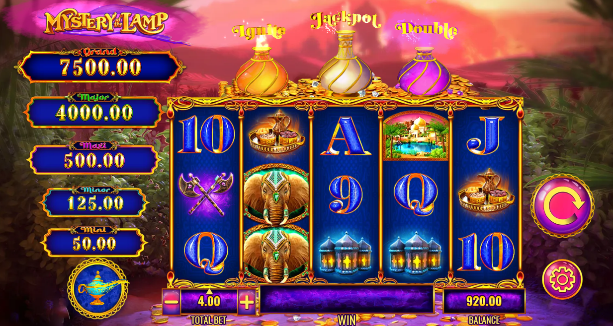 Mystery of the Lamp Treasure Oasis