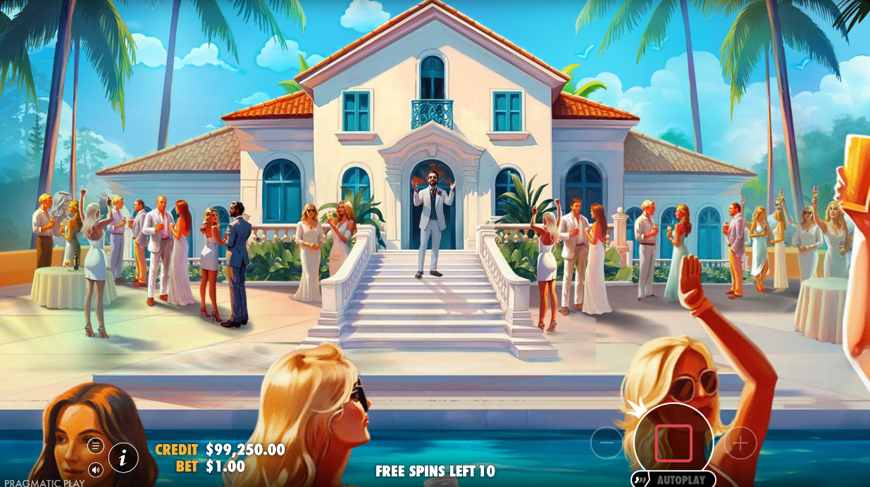 guru at a luxury mansion