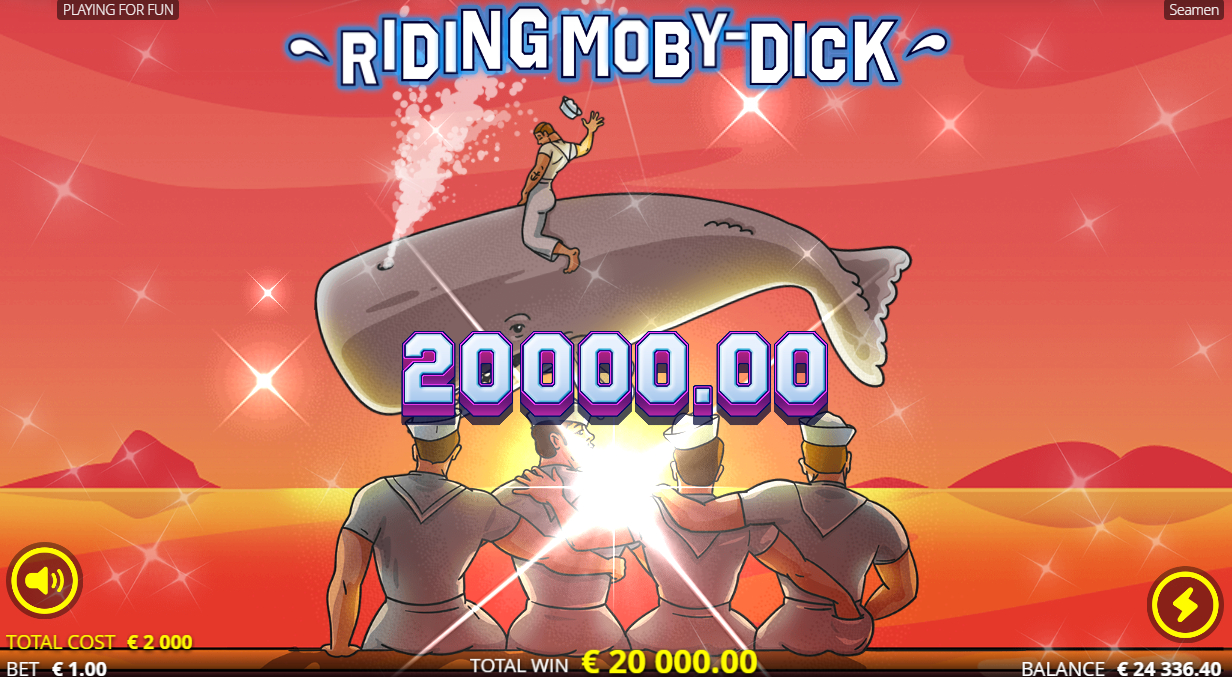maximum win screen