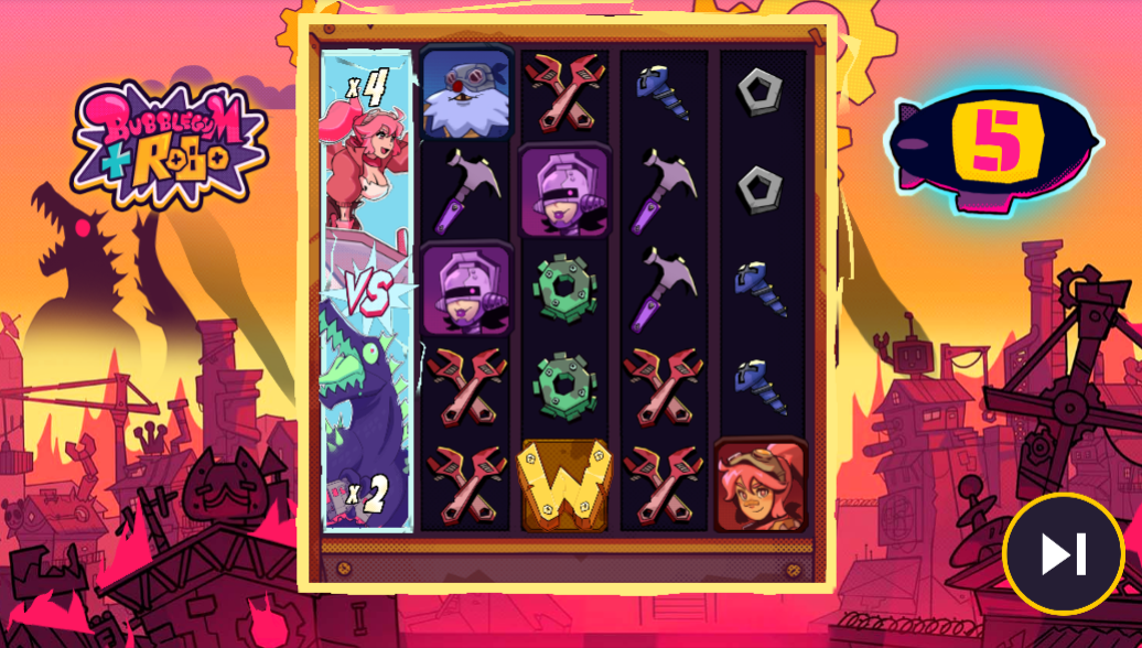 Bubblegum and Robo VS Wild battle in progress