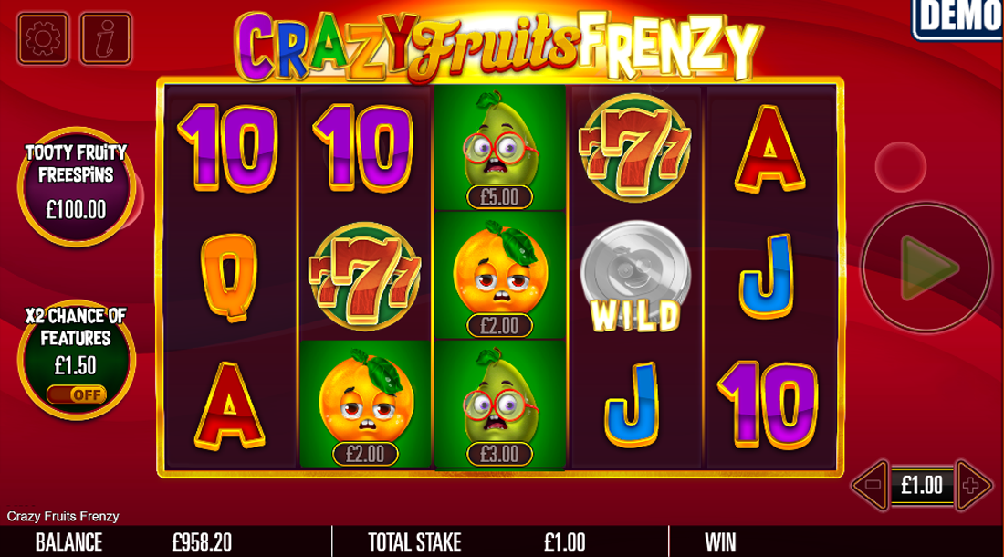 Crazy Fruits Frenzy