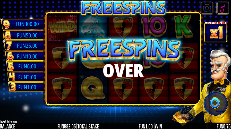 Ticket to Fortune free spins conclusion