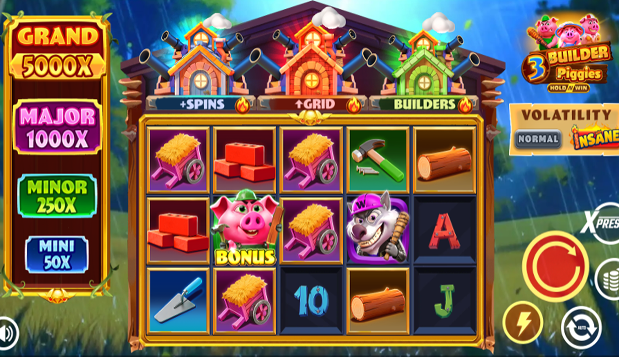 3 Builder Piggies