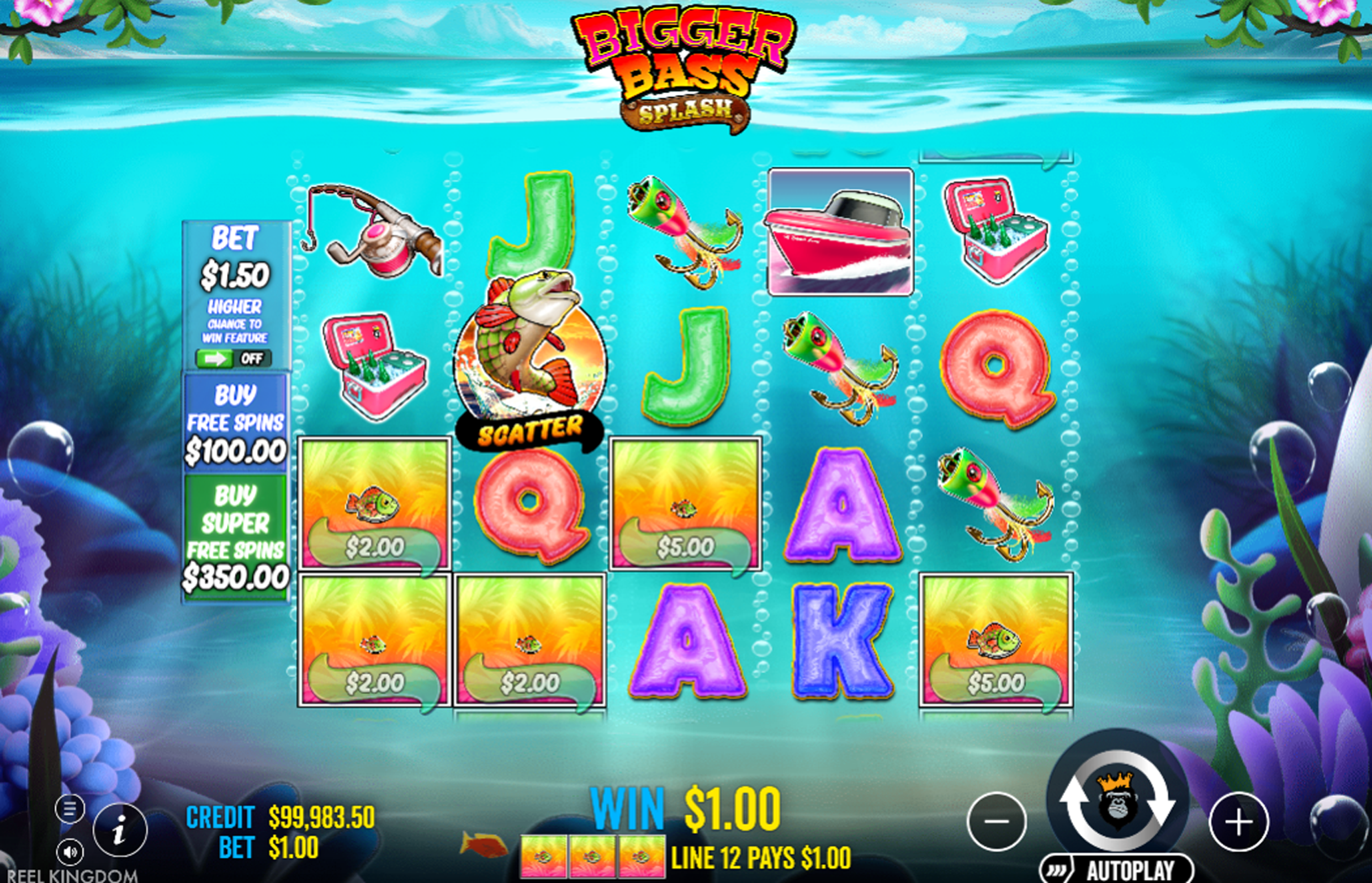 Bigger Bass Splash
