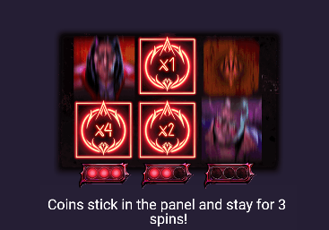 Blood Club sticky coin feature