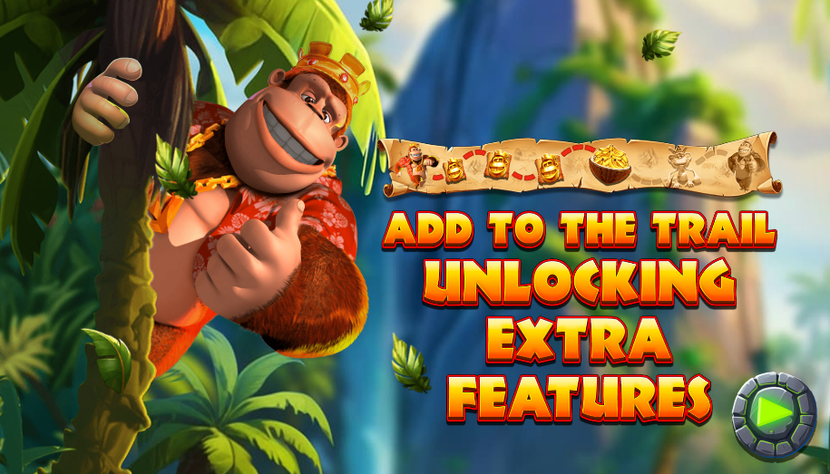 King Kong Cash Even Bigger Bananas 4 trail feature splash screen
