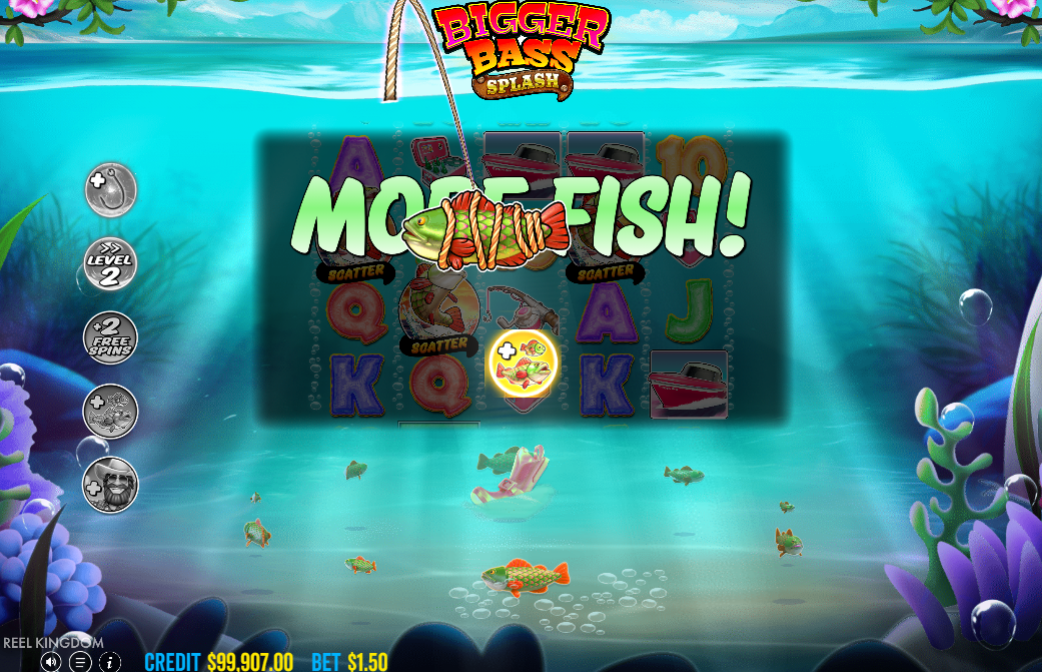 More Fish bonus modifier screen