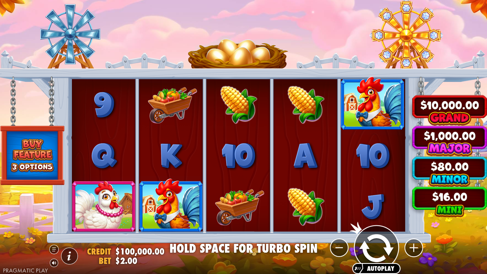 Better Barn House Bonanza slot base game