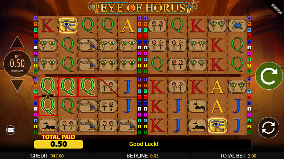 Eye of Horus Power 4 Slots