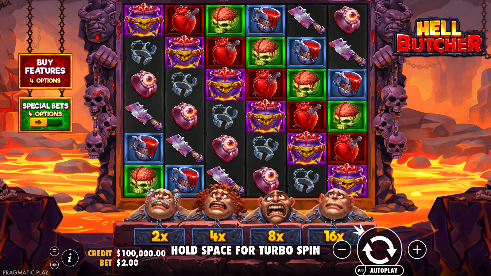 Hell Butcher slot base game