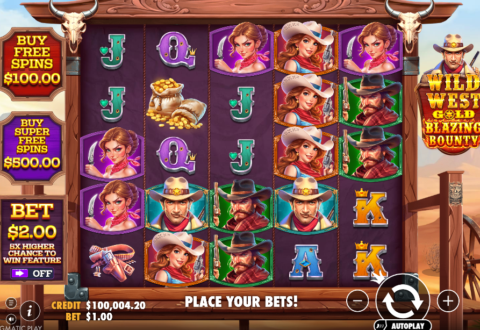 Wild West Gold Blazing Bounty