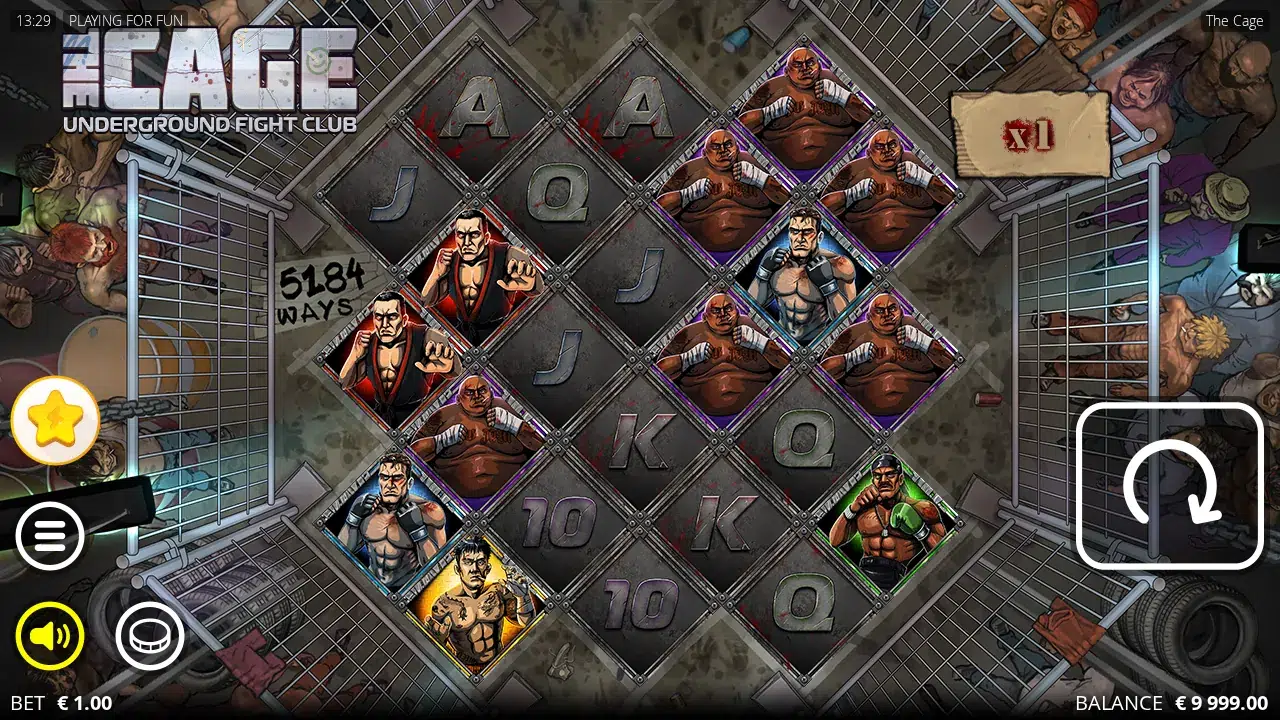 The Cage demo reel grid