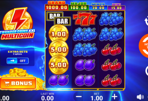 Thunder Coins XXL: Multicoin