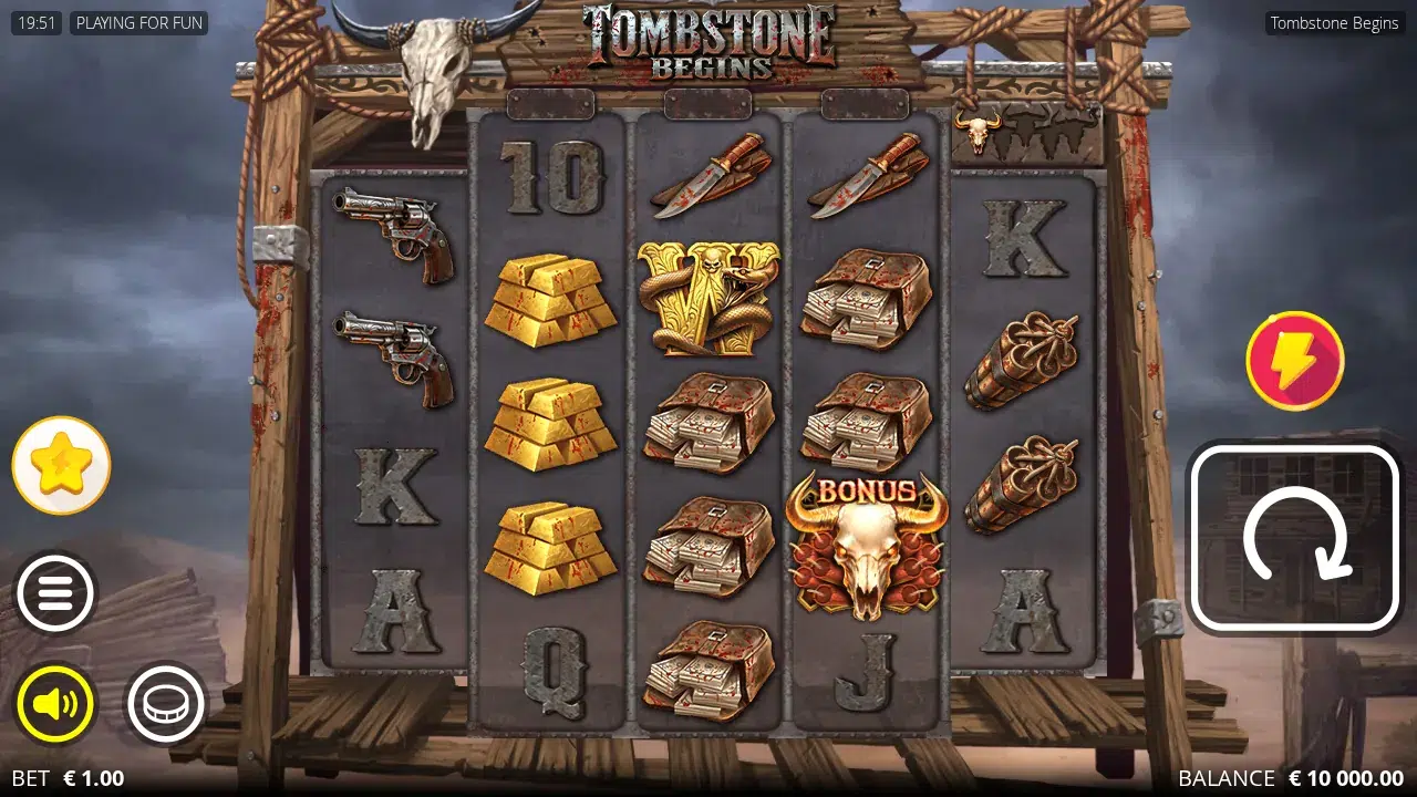 Tombstone Begins demo reel grid
