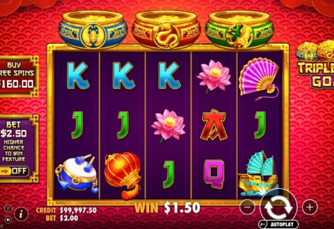 Triple Pot Gold
